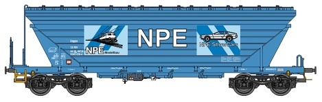 NPE Modellbau NW52229 - TT - Getreidesilowagen NPE, Ep. VI